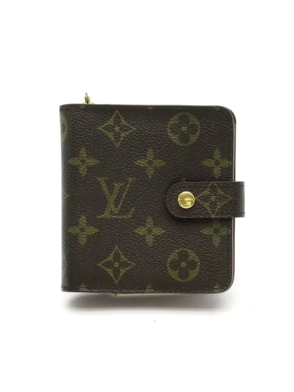 Louis Vuitton Porte-Monnaie Gip Monogram Brown Coin Purse